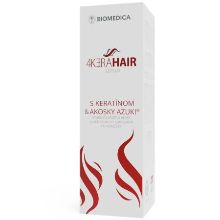 BIOMEDICA 4KERAHAIR Sérum s keratínom & Akosky Azuki (inov.2025) 210 ml