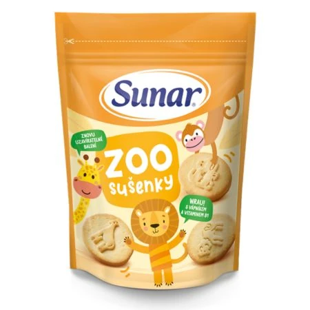 Sunar ZOO sušienky (od ukonč. 12. mesiaca) 150 g