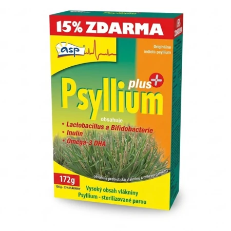 ASP Psyllium plus akcia 15% zdarma 172 g