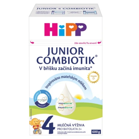 HiPP 4 Junior combiotik mliečna výživa pre batoľatá od 2 rokov 1 x 600 g