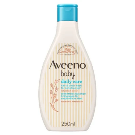 AVEENO Baby daily care umývací gél na telo a vlásky 250 ml