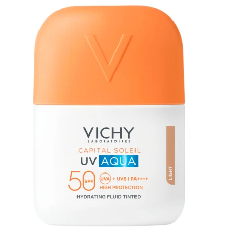 VICHY Capital soleil UV aqua hydratačný fluid tónovaný s SPF50+ 50 ml