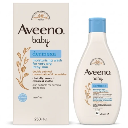 AVEENO Baby dermexa good night emolienčný balzam na dobrú noc 75 ml