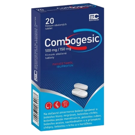 COMBOGESIC - 500 mg/150 mg 20 tabliet
