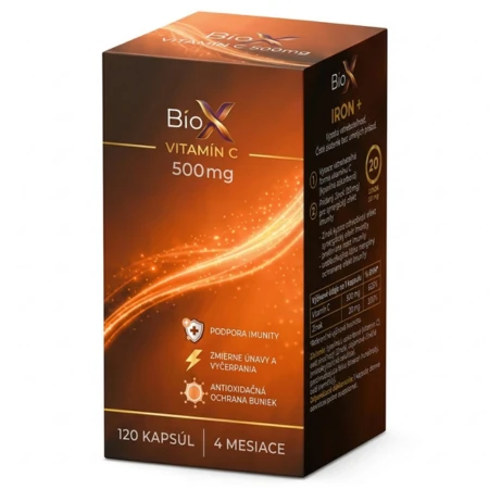BIOX Vitamín C 500 mg 120 kapsúl