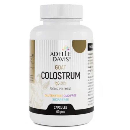 ADELLE DAVIS Goat colostrum 60 kapsúl