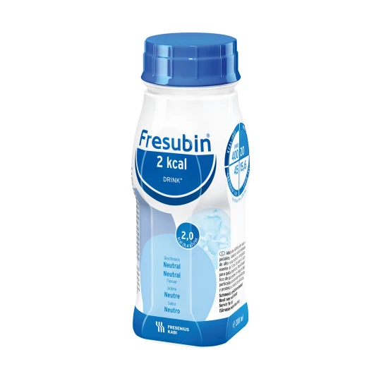 FRESUBIN 2 kcal drink, príchuť neutral 4 x 200 ml