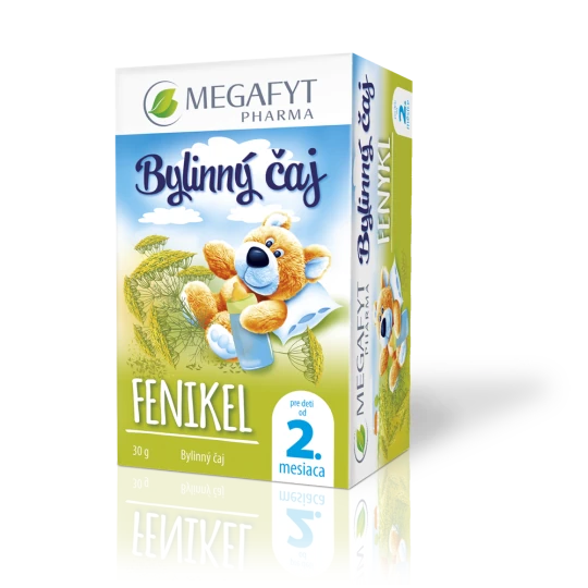 MEGAFYT Bylinný čaj fenikel pre deti 20 x 1,5 g