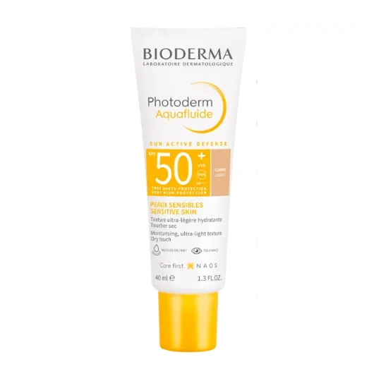 BIODERMA Photoderm aquafluid tónovaný fluid svetlý SPF50+ 40 ml