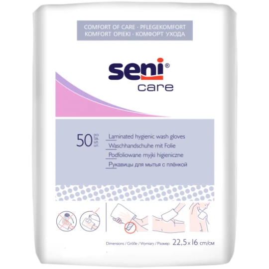 SENI Care hygienická žinka s fóliou 50 kusov