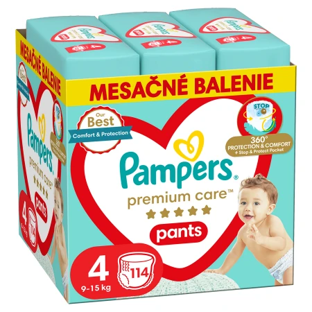 PAMPERS Premium care pants 4 114 ks
