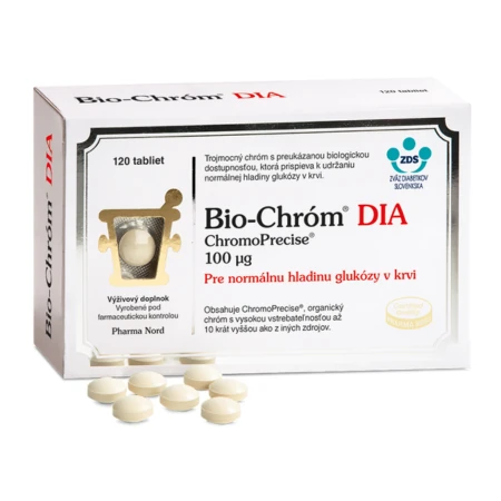 PHARMA NORD Bio chrom dia 100 µg 120 tabliet