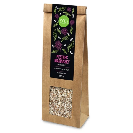 FYTOPHARMA Čaj pestrec mariansky drvený plod 150 g