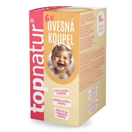 TOPNATUR Ovsený kúpeľ pre deti 6 x 25g