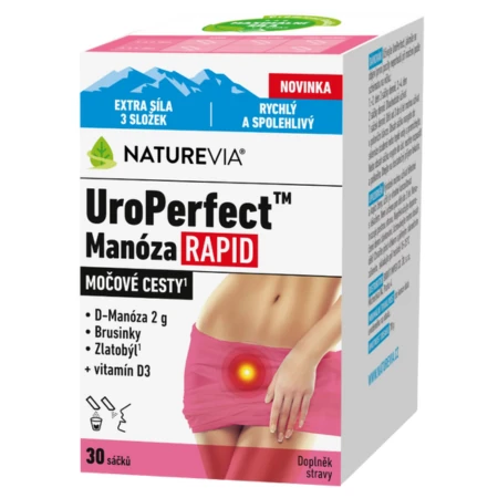NATUREVIA UroPerfect manóza rapid 30 vrecúšok