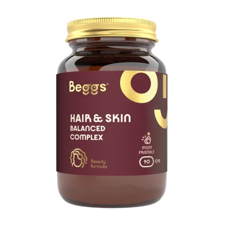 BEGGS Hair & skin balanced complex 90 kapsúl