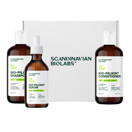SCANDINAVIAN BIOLABS Bio-pilixin hair growth routine pre ženy set
