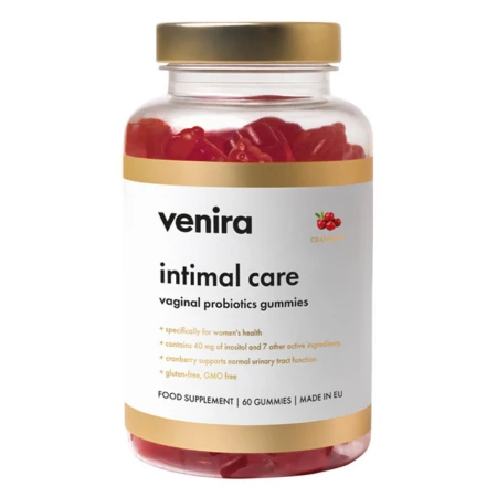 VENIRA Intimal care medvedíky pre vaginálnu starostlivosť 60 ks
