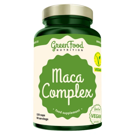 GREENFOOD Maca complex 120 kapsúl