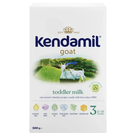 KENDAMIL Kozie batoľacie mlieko 3 500 g