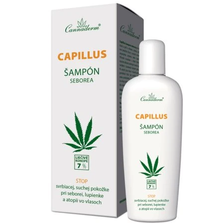 CANNADERM Capillus šampón seborea 150 ml