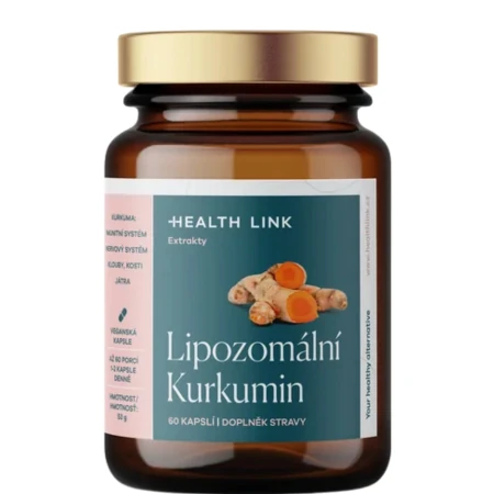 HEALTH LINK Lipozomálny kurkumín 60 kapsúl