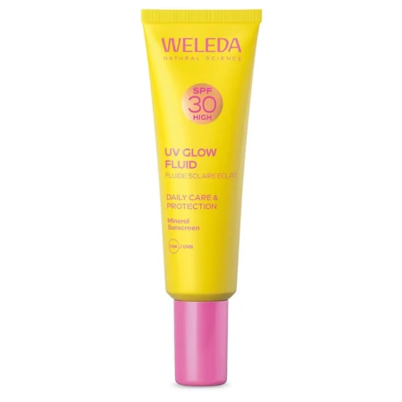 WELEDA UV Glow opaľovací fluid SPF 30 30 ml