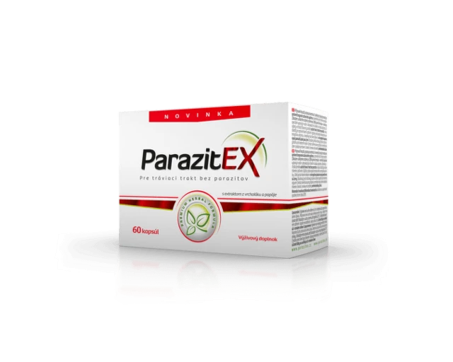SALUTEM ParazitEx prípravok proti parazitom 60 kapsúl