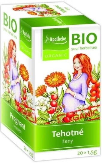APOTHEKE BIO Selection bylinný čaj pre tehotné ženy 20 x 1,5 g