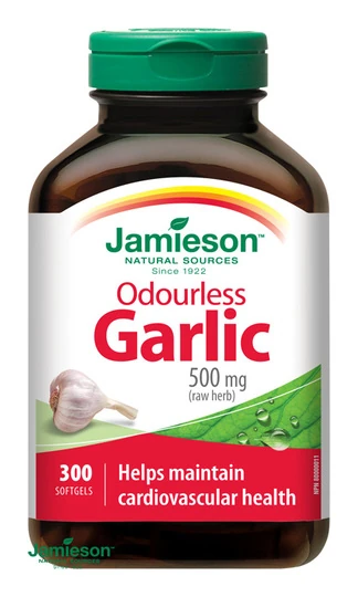 JAMIESON Cesnak bez zápachu 500 mg 300 tabliet