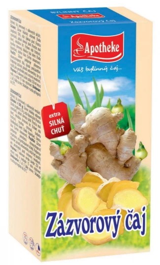 APOTHEKE Zázvorový čaj 20 x 1,5g