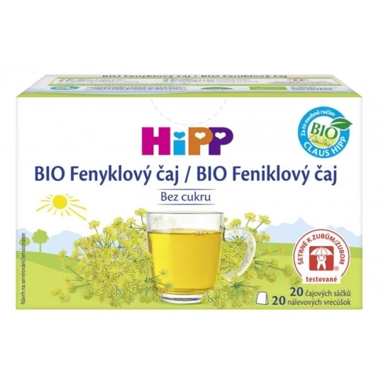 HiPP BIO Feniklový čaj 20 x 1,5 g