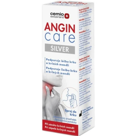 CEMIO Angin care silver sprej do hrdla 30 ml