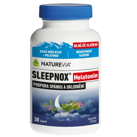 NATUREVIA Sleepnox melatonín 30 kapsúl