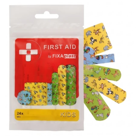FIXAPLAST First aid kids náplasť mix 1 x 24 ks