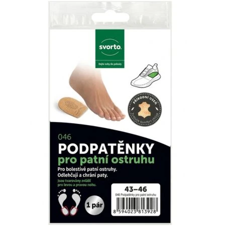 Svorto PODPÄTENKA pre pätnú ostrohu veľ. 43-46 1 pár