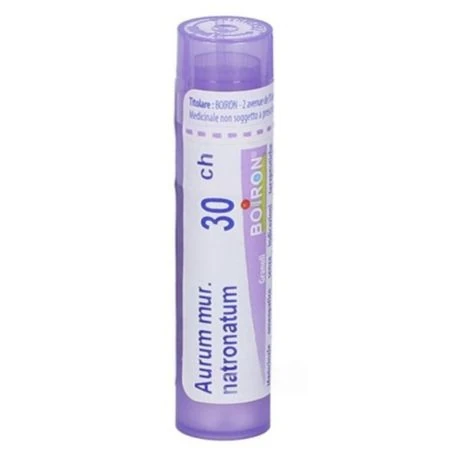 AURUM MURIATICUM NATRONATUM CH30 granule 4 g