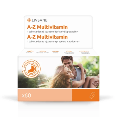 LIVSANE A-Z Multivitamín komplex 60 tabliet