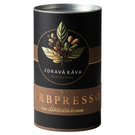 ZDRAVÁ KÁVA Herbpresso káva s ajurvédskymi bylinami 150 g