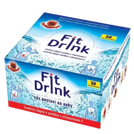 HERBEX Fit drink šumivý nápoj v prášku vrecúška 1 x 50 ks