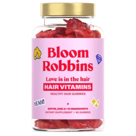 BLOOM ROBBINS Healthy hair jednorožci 60 gumených cukríkov 1 x 1 ks