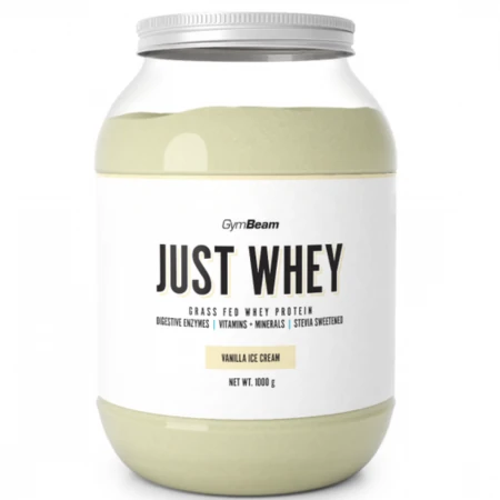 GYMBEAM Proteín just whey príchuť vanilková zmrzlina 1000 g
