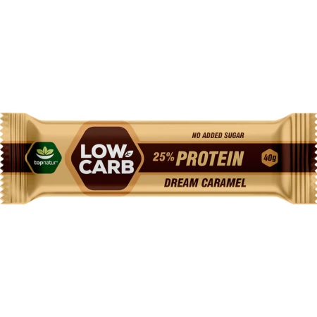 TOPNATUR Low carb proteínová tyčinka karamel 40 g