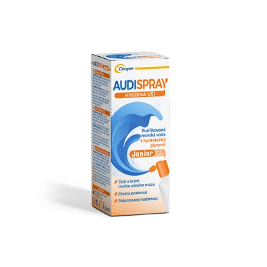 AUDISPRAY Hygiena uší junior cooper ušný sprej 25 ml