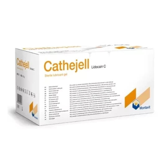CATHEJELL Lidocain c gel urt lidokaínová instilácia 12,5 g 25 ks