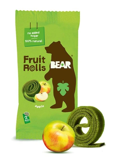 BEAR Jablkové rolky 20 g