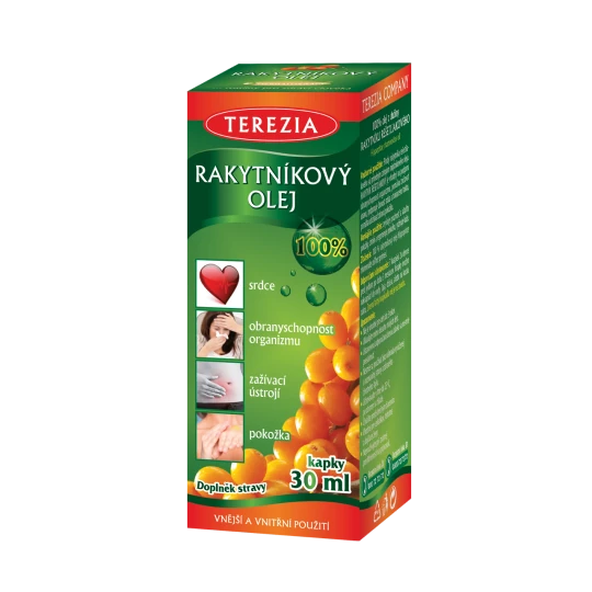 TEREZIA Rakytníkový olej 100% 30 ml