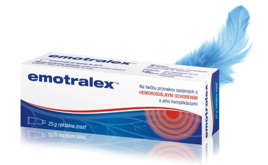 EMOTRALEX Rektálna masť 25 g