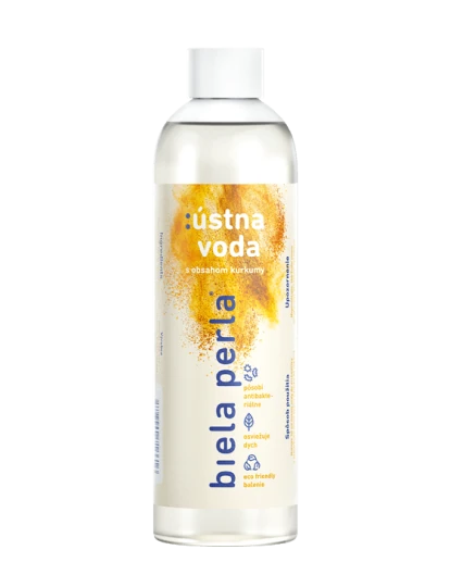 BIELA PERLA Ústna voda s obsahom kurkumy 250 ml