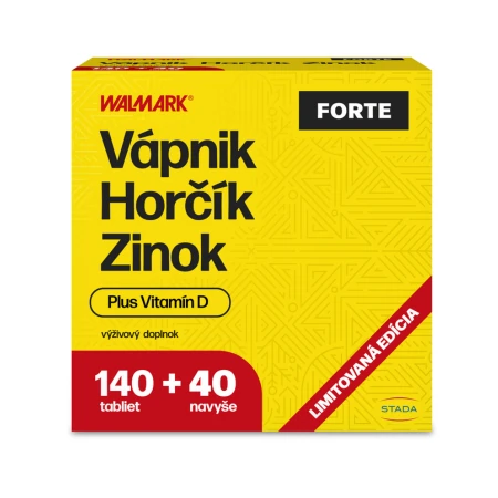 WALMARK Vápnik horčík zinok forte promo 2022 180 tabliet